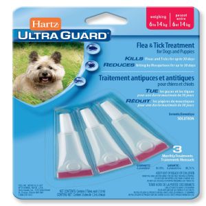 Hartz Ultraguard Flea & Tick Treatment for Dogs And Puppies 6 to
