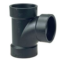 T Sanitaria de 1 1/4' en Plastico ABS Hembra.