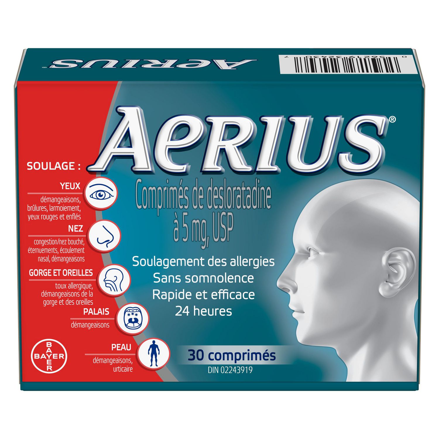 Aerius® - Allergy Medicine 24-Hour Non-Drowsy.