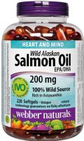 Webber Naturals® -  Wild Alaskan Salmon Oil.
