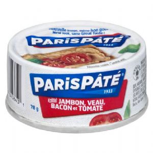 Petéde Paris - Ham Veal Bacon and Tomato 